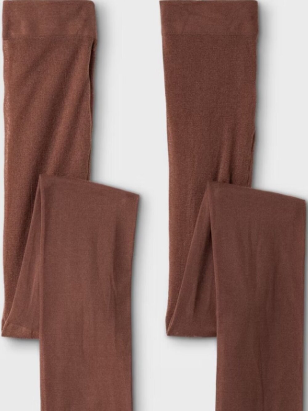 Girls'  High Waisted Pantyhose - Cat & Jack™ Dark Brown